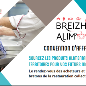 affiche convention d'affaires breizh alimo