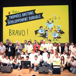 photo au trophées bretons du développement durable