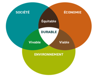 Schéma qu'est-ce que le développement durable ?