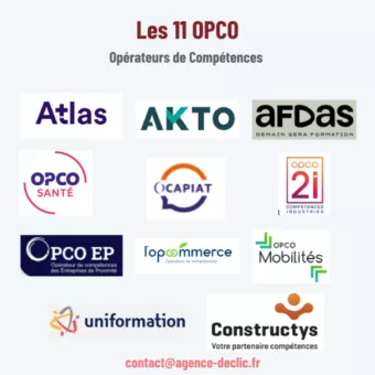 Liste des 11 OPCO