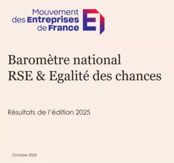 Baromètre RSE - MEDEF 2025