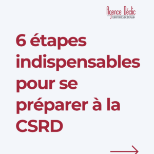 Directive CSRD Agence Déclic étape 0