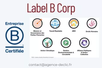 Le label B Corp et les 7 thématiques